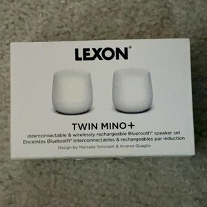 Brand New Lexon Twin Mino + Bluetooth Speaker Set